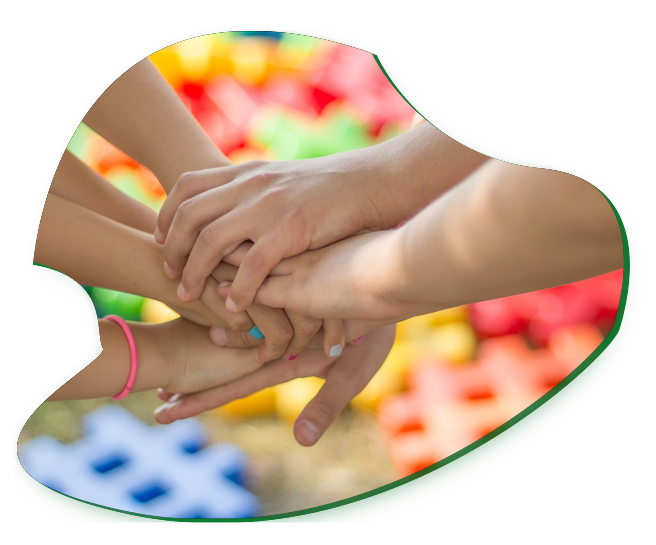 Two Girls working together